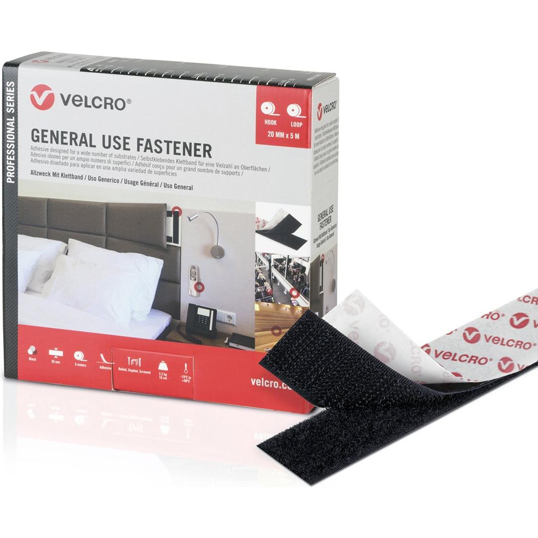 Velcro brand, Klettband, Professional Markenkabelbinder (20 mm)