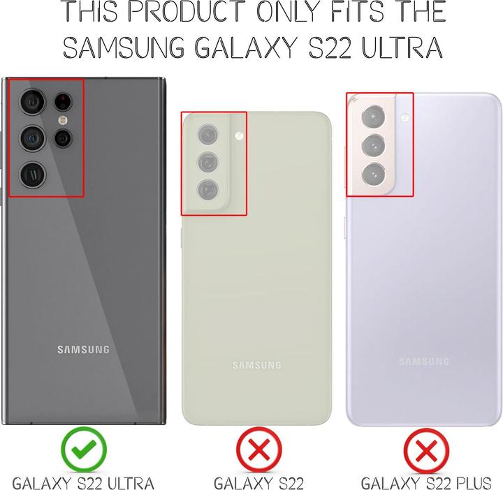 Produktbild Nalia Neon Silikon Handyhülle (Samsung Galaxy S22 Ultra)
