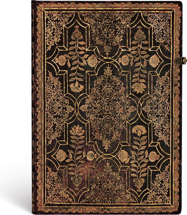 Image du produit Paperblanks Filigrane d'automne MahoganiGrandeUNL (À rayures, Couverture rigide)