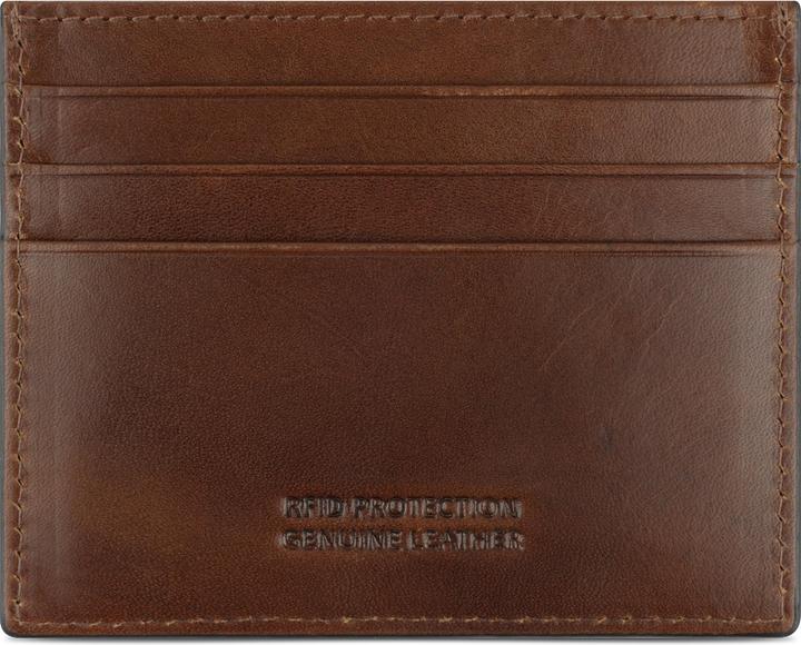 Actual product image Bugatti Nobile credit card holder RFID protection leather 10 cm