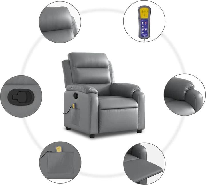 Immagine prodotto vidaXL Sedia da massaggio in similpelle