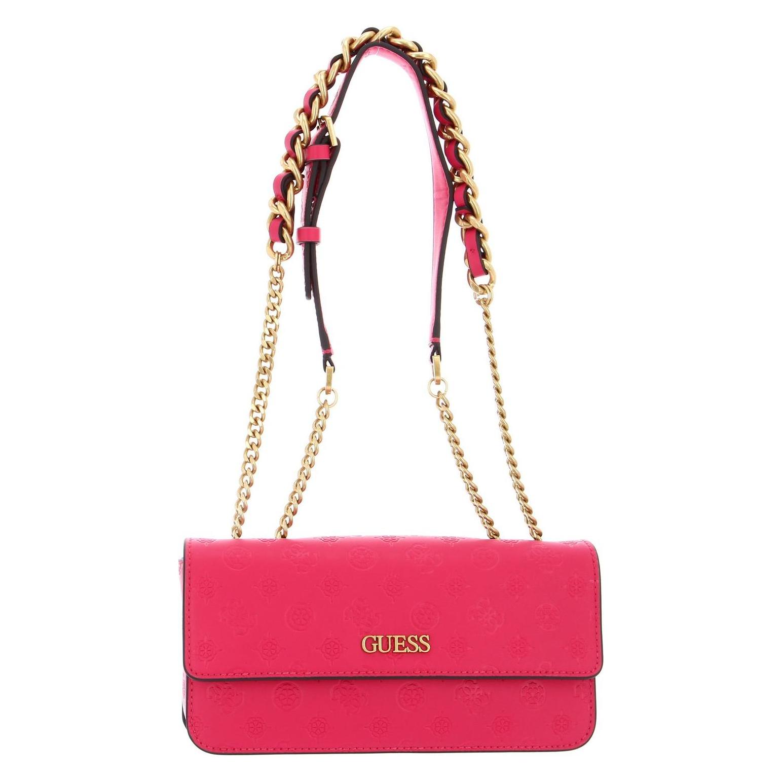 Guess, Damen, Handtasche, Geva Convertible Flap Crossbody Bag, Violett