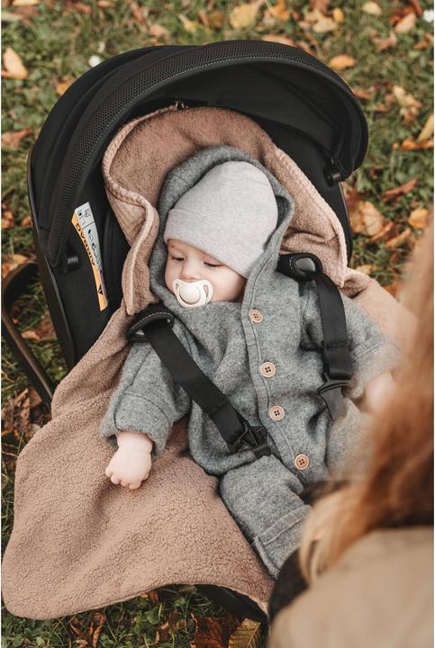 Actual product image Ullenboom Einschlagdecke Waffel-Uni Sand 90 x 100 cm (90 x 100 cm)