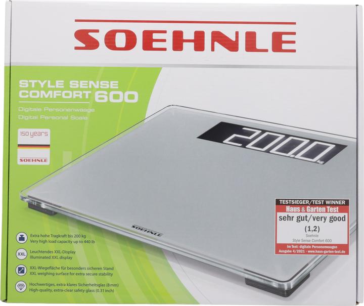 Image du produit Soehnle Style Sense Comfort 601 (200 kg)