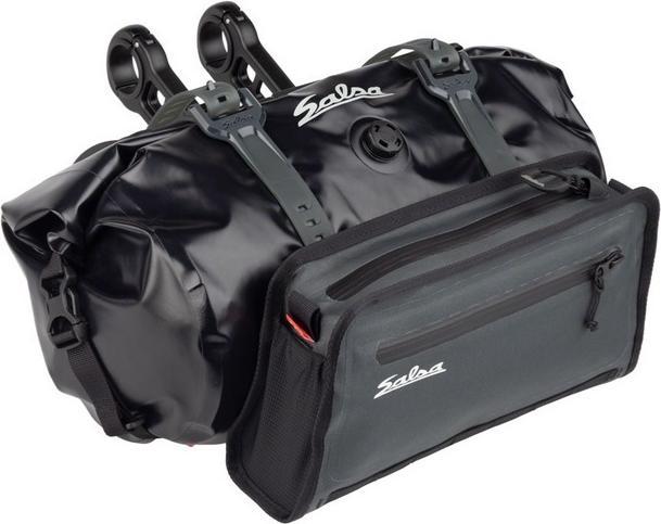 Salsa EXP Series Anything Cradle Lenkertaschensystem Top-Load Komplettset, black
