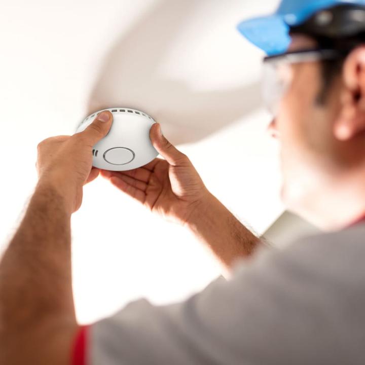 Actual product image Alecto Smoke detector