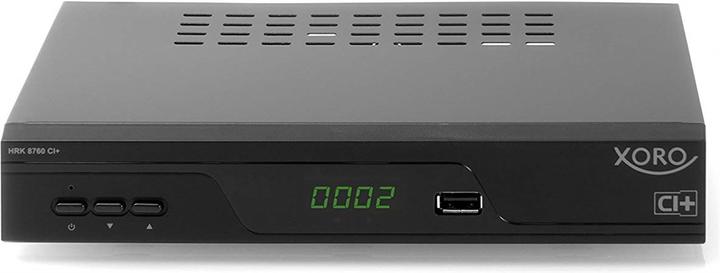 Actual product image Xoro HRK 8760 (DVB-C, CI+ slot)