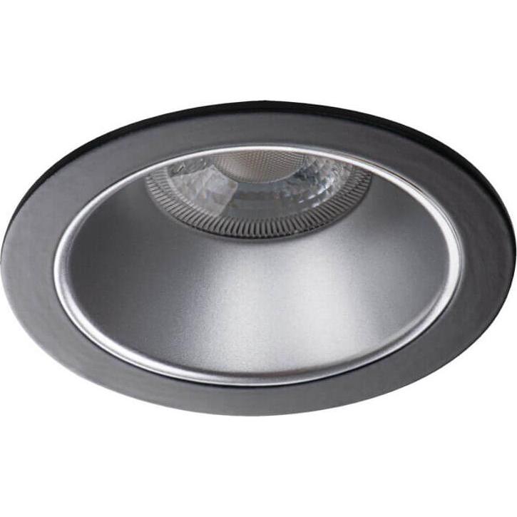 Kanlux, Wandleuchte + Deckenleuchte, Einbau-Downlight, Einbauleuchte GLOZO DSO Gx5,3/GU10 Silber/Schwarz 36225 (GX 5.3)