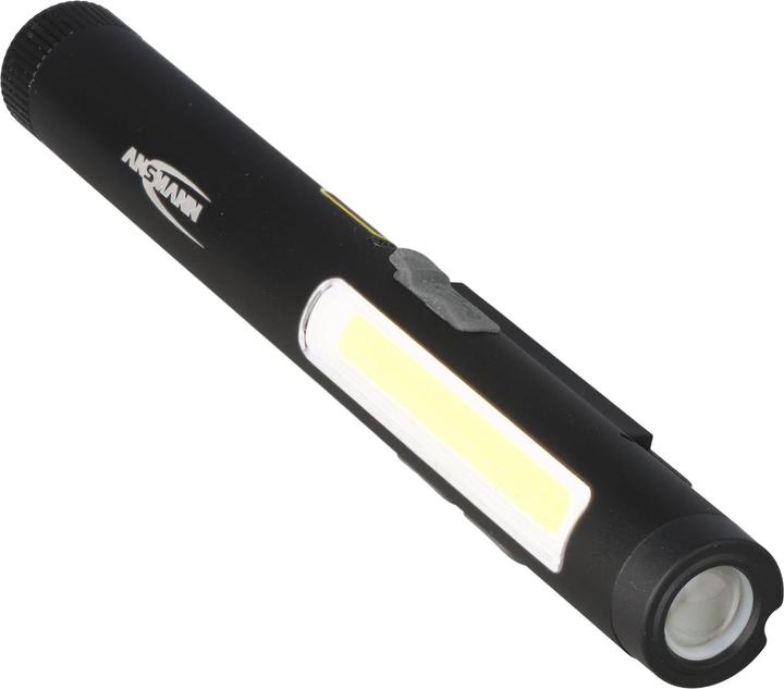 Actual product image Ansmann Stiftleuchte Penlight 4in1R – wiederaufladbare LED-Stiftlampe mit UV-Licht und Laserpointer (16.80 cm, 600 lm)