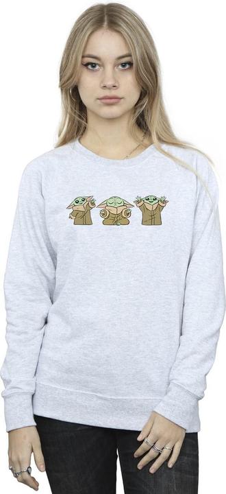 Produktbild Star Wars The Mandalorian Grogu Poses Sweatshirt (L)