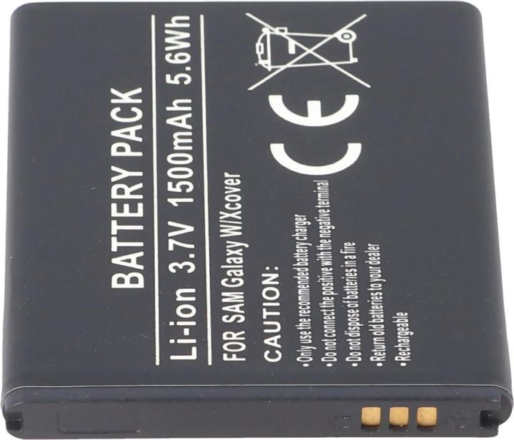 Actual product image Samsung Galaxy W battery, Galaxy S WiFi 3.6, Galaxy Xcover, Omnia W, Wave 3, GT-i8150