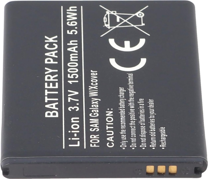 Produktbild Samsung Akku Galaxy W, Galaxy S WiFi 3.6, Galaxy Xcover, Omnia W, Wave 3, GT-i8150