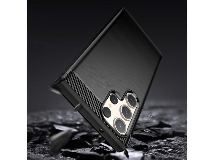 Immagine prodotto Screenguard Samsung Galaxy S23 Ultra Hull Carbon Brushed Soft TPU (Samsung Galaxy S23 Ultra)