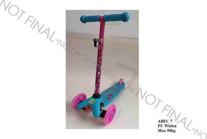 Actual product image Van Manen Veenendaal Van Manen Scooter Street Rider pink adjustable ABEC 7