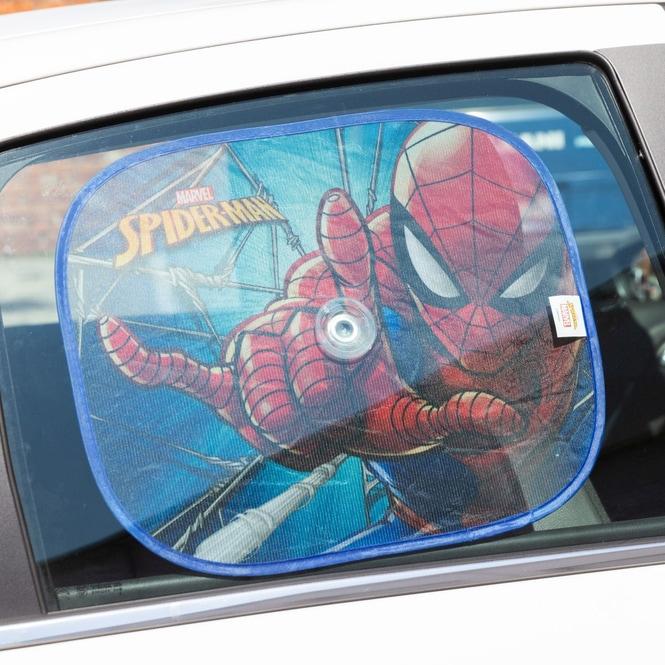 Productafbeelding Disney Spider-Man - Zonnebescherming voor in de auto - 2 stuks