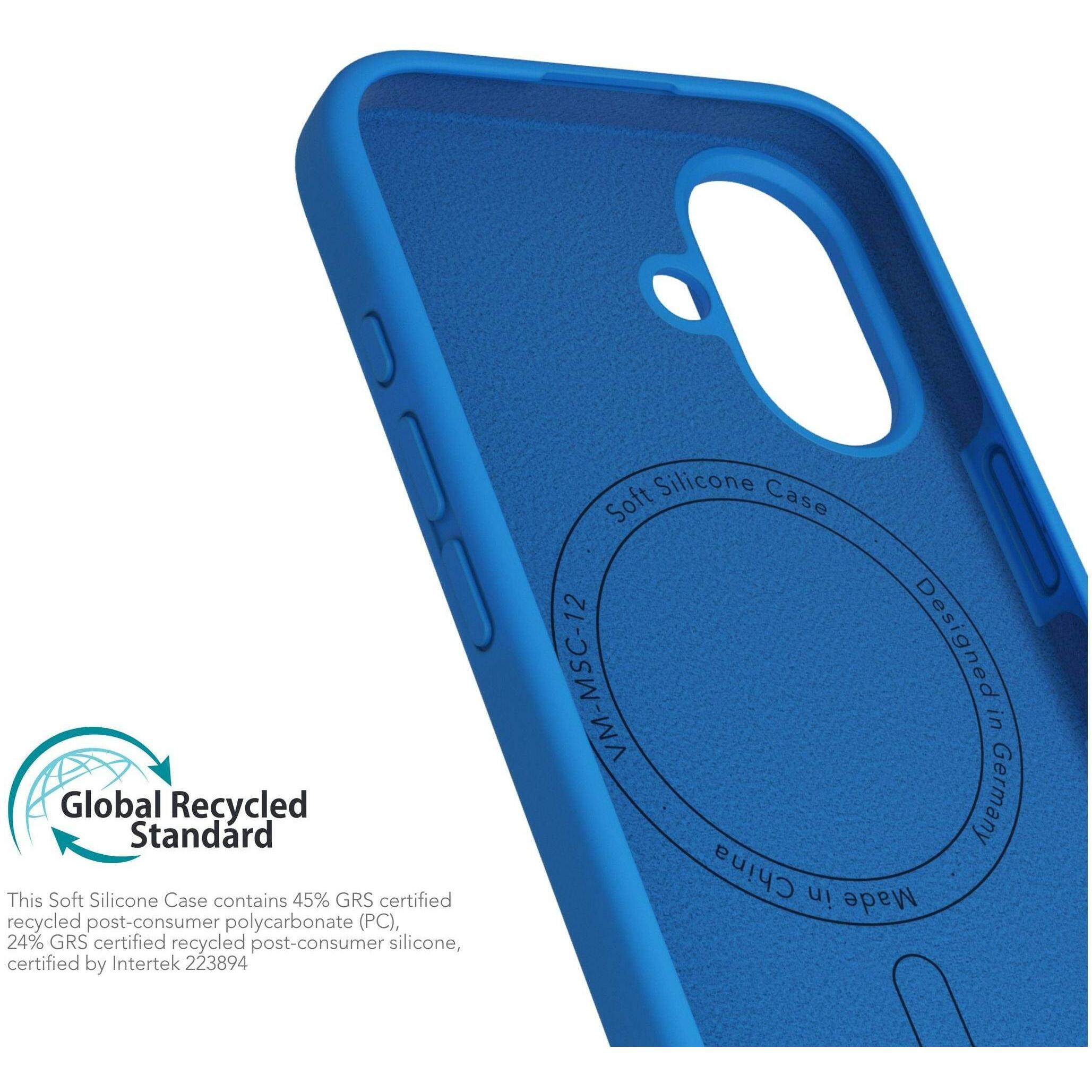 Thumbnail - Vonmählen Silikon-Case für iPhone 16 Plus blau (Apple iPhone 16 Plus), Smartphone Hülle, Blau