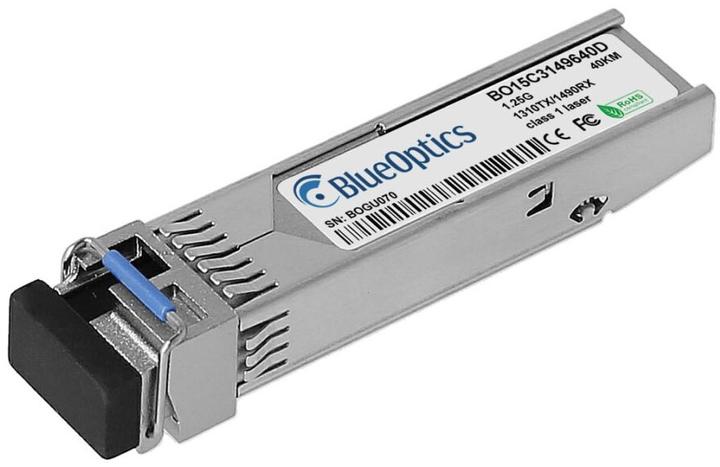 Actual product image BlueOptics Nokia SFP-BXU34-40KM Compatible SFP BO15C3149640D