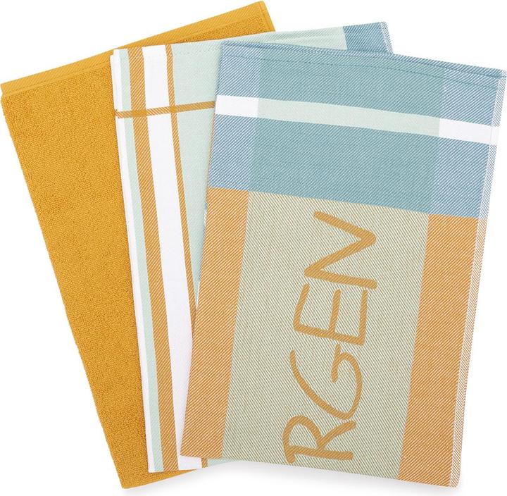 Actual product image Ross 3 Pack Exclusiv 2 X Dish- 1 X Kitchen Towel in Set