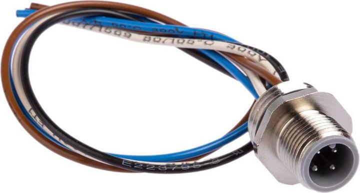 Produktbild Hirschmann Straight Male 4 way M12 to Unterminated Sensor Actuator Cable, 200mm, Gerade Leiter