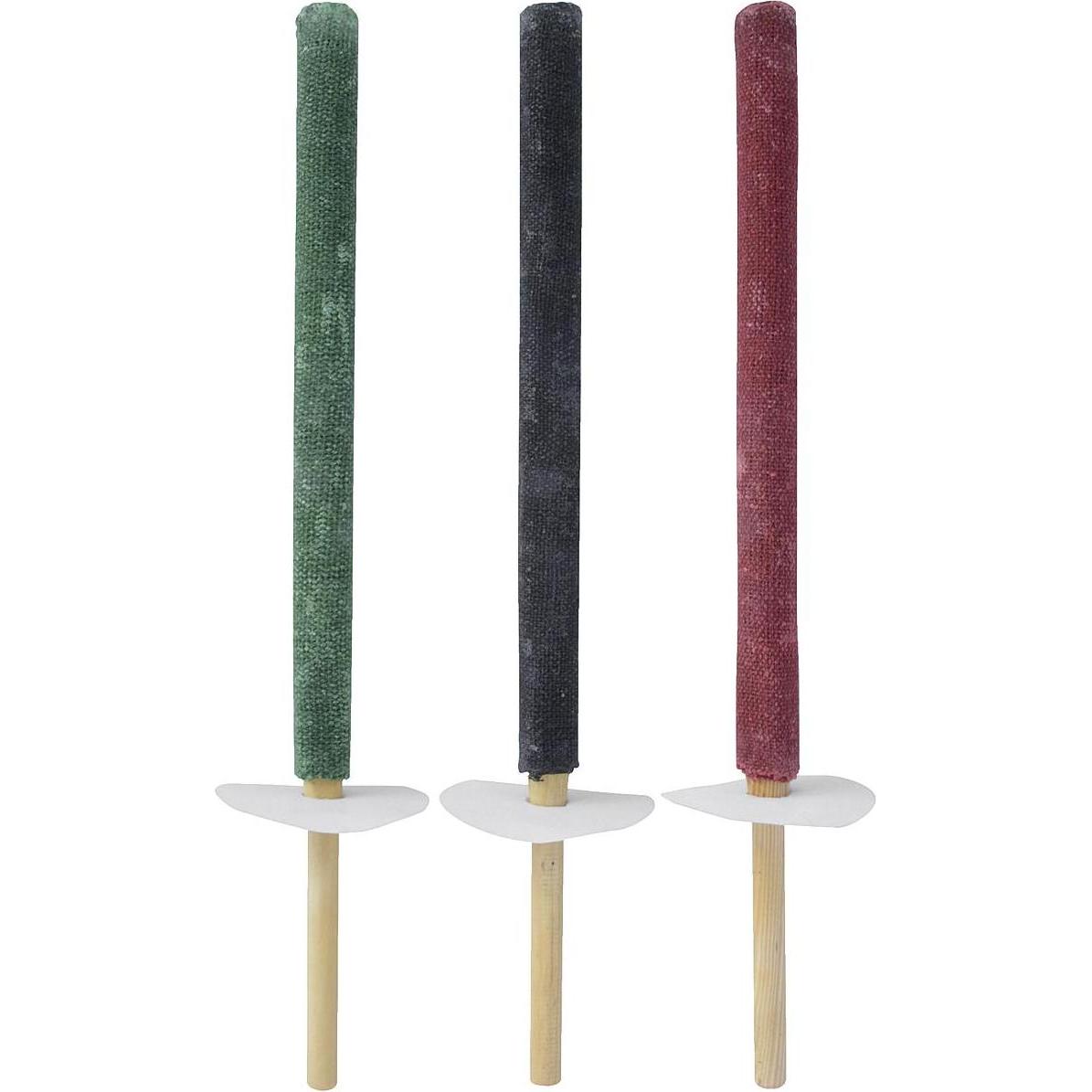 Esschert Design, Fiaccola, Torcia in tela cerata, set di 3