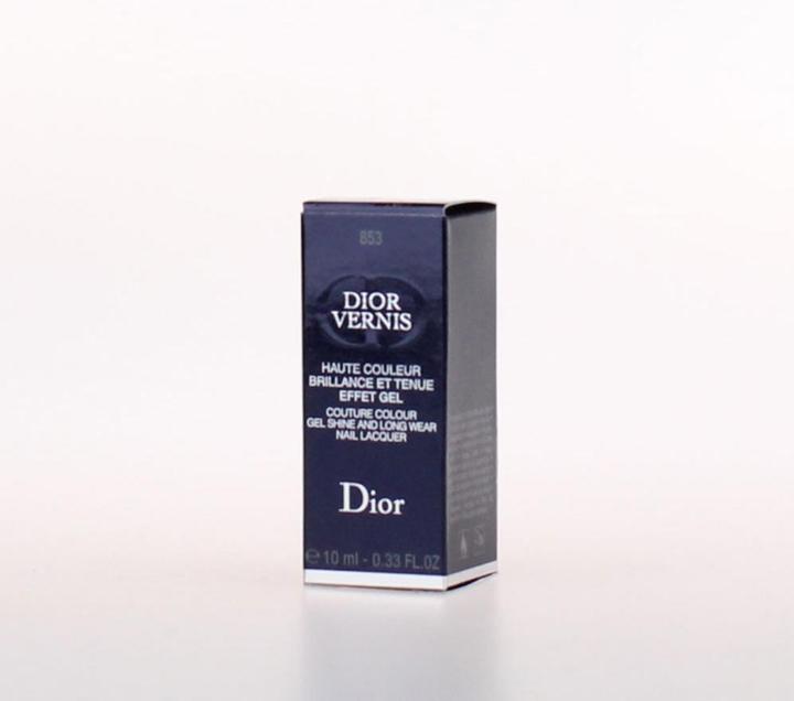 Actual product image Dior Vernis (853 Rouge Trafalgar)