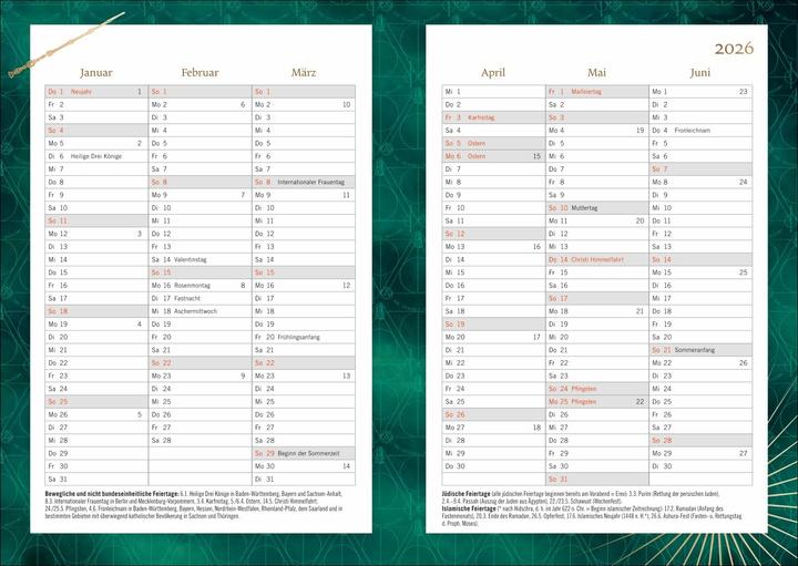 Produktbild Harry Potter Schülerkalender A5 2026 - 17 Monate ab August 2025 (A5, Deutsch)