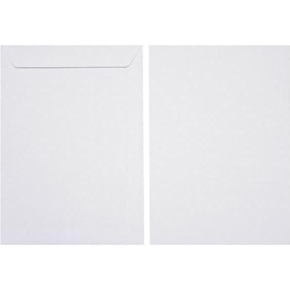 Blanke, Versandtasche + Luftpolstertasche, Versandtaschen 240x340mm 120g/qm haftklebend VE=250 Stück hochweiss (250 x)