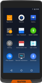Produktbild Sunmi M2 mobile terminal, Android 7.1, 1GB + 8GB, Wifi