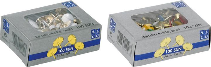 Actual product image Alco Tear nails with celluloid head (100 Piece, 20 mm)