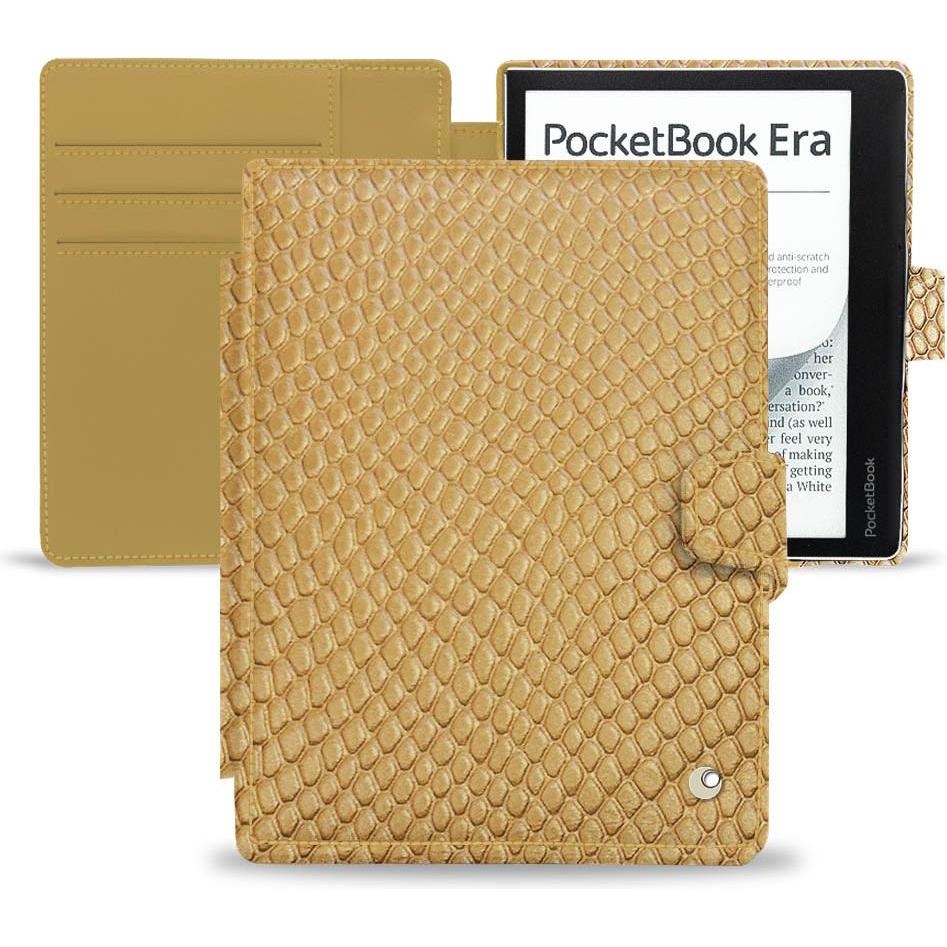 Noreve Lederschutzhülle Wallet, eReader Zubehör, Beige