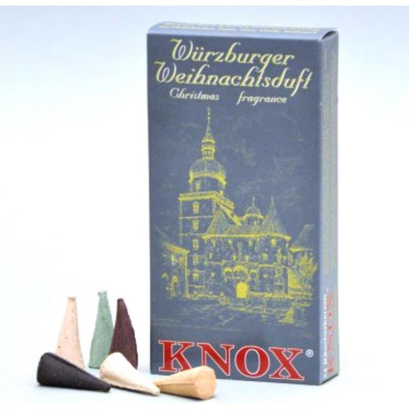 Knox, Duftkerzen, Würzburger Weihnachtsduft - 24 Stk. gemischt