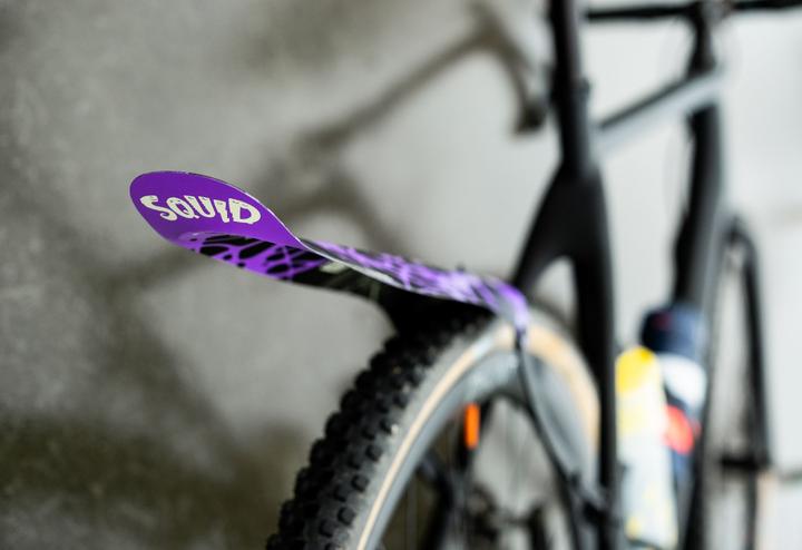 Actual product image Ass Savers WGS-2 Win Wing Gravel, mudguard RW, squid (Rear mudguard)