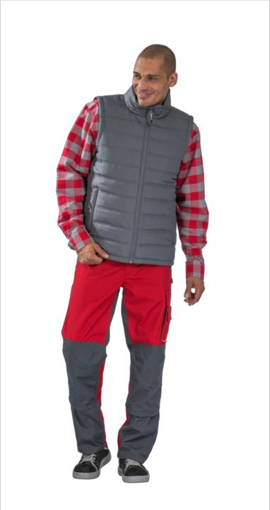 Actual product image Planam Neptune waistcoat slate XL XXL (XXL)