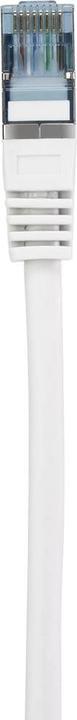 Produktbild Renkforce RF-5047454 RJ45 Netzwerkkabel, Patchkabel CAT 6a S/FTP 0.15 m Weiss Fla (S/FTP, CAT6a, 0.15 m)