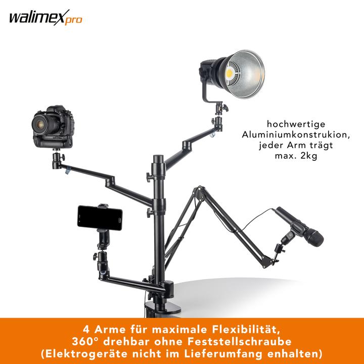 Produktbild Walimex pro Multi Streaming Arm (91 cm, 2 kg)