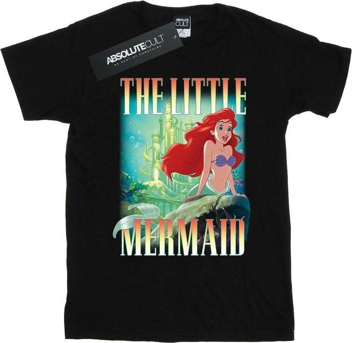 Actual product image Disney Boys The Little Mermaid Ariel Montage T-Shirt (152, 158)