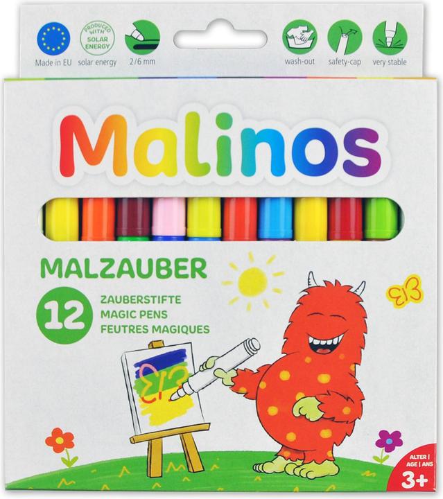 Productafbeelding Malinos Magische pennen (Veelkleurig, 12 x)