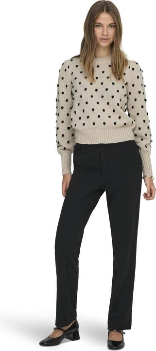 Immagine prodotto JdY JDYSIGRID LIFE L/S ONECK PUFFDOT PUL KNT Maglione lavorato a maglia (XS)