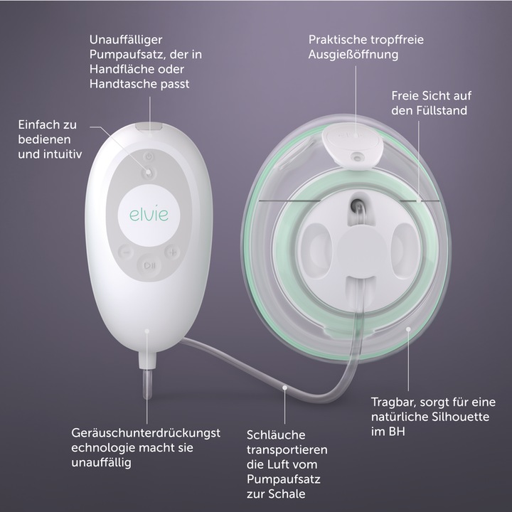 Produktbild Elvie Einzelmilchpumpe Stride