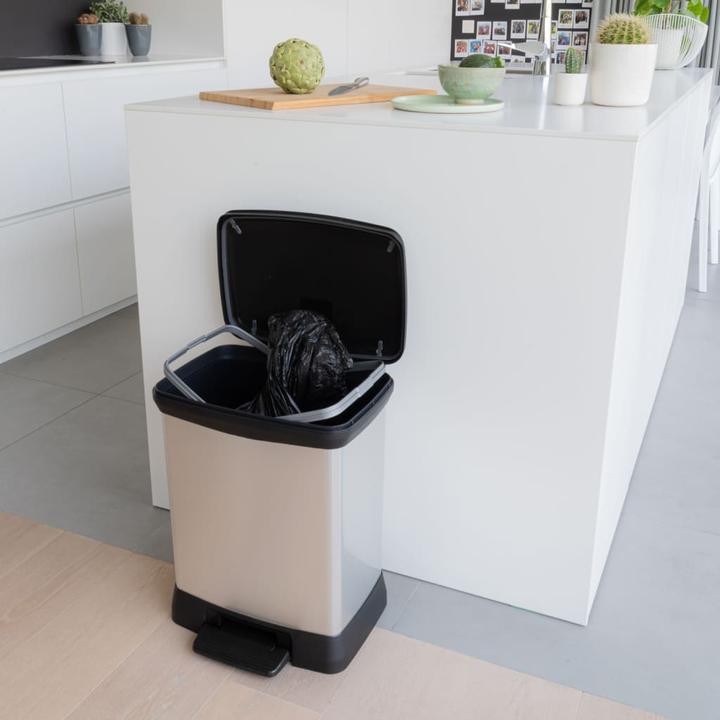 Actual product image Curver Metallic Deco Bin 30L Mülleimer (30 l)