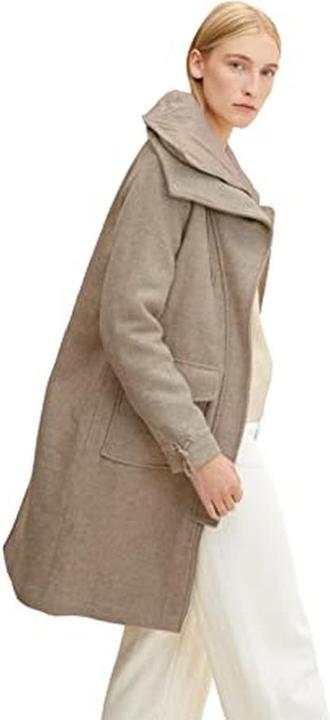 Immagine prodotto Tom Tailor Giacca lunga donna con colletto rialzato, comfort ottimale