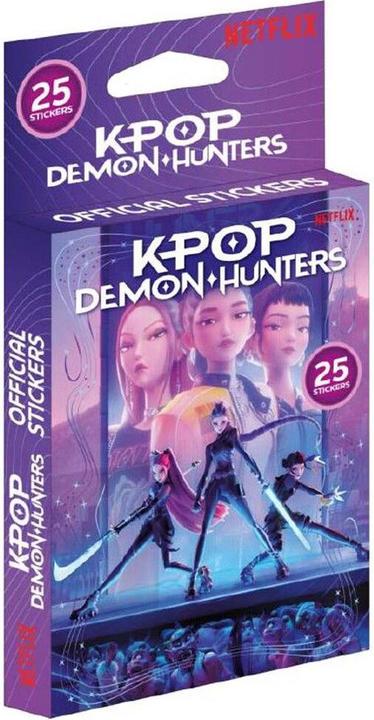 Altri Stickers KPop Demon Hunters Ecoblister 5 Buste (Booster Pack)