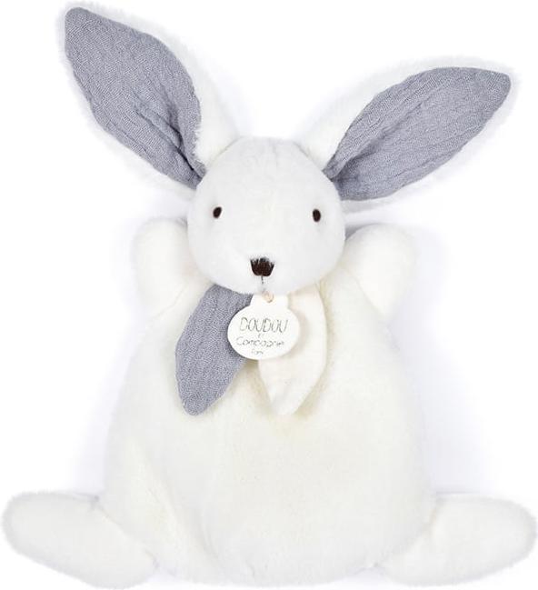 Produktbild Doudou et Compagnie Happy Glossy, Hase Schmusetuch 17cm