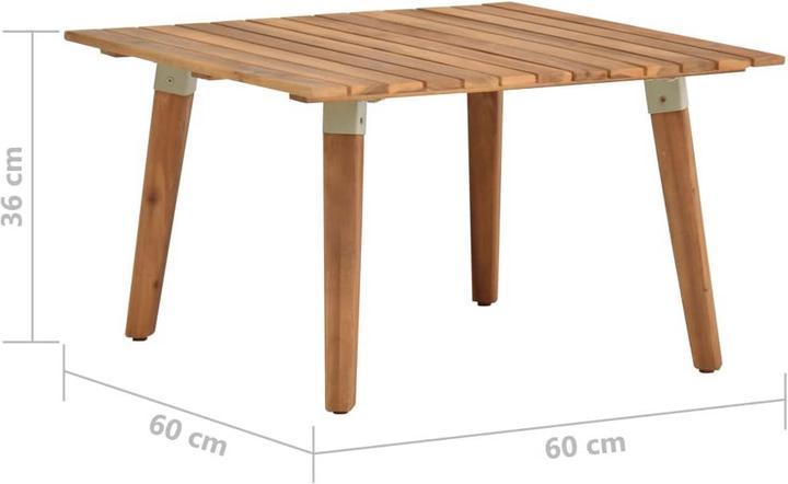 Actual product image vidaXL Garten Couchtisch