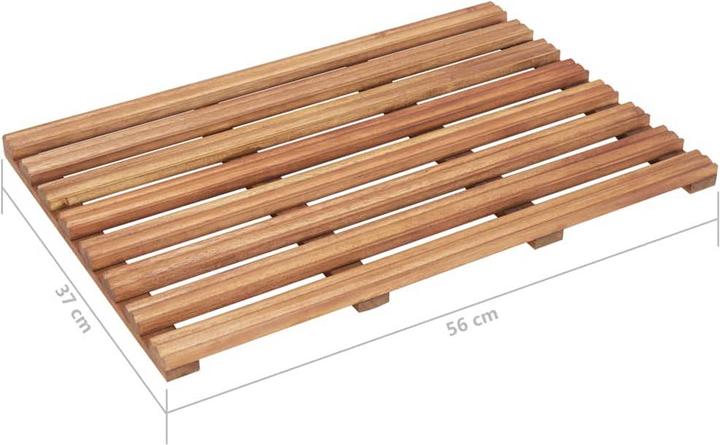 Produktbild vidaXL Badematte (56 x 37 cm)