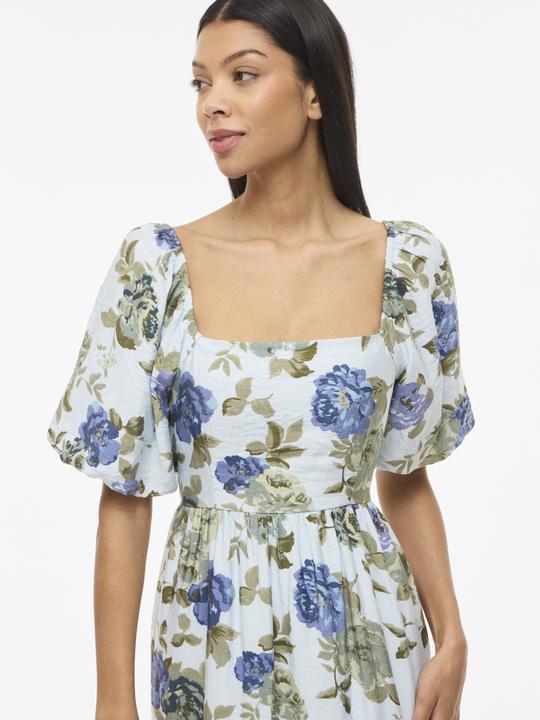 Image du produit Vila VIFLOLA Kurzärmeliges Maxikleid (36)