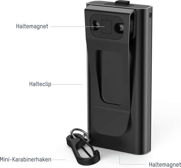 Produktbild Ansmann Mini-Leuchte 5W, USB-C, Boost-Modus 400lm (6 cm, 400 lm)