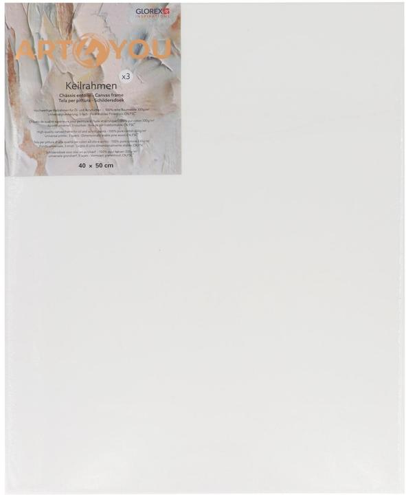 Actual product image Glorex Keilrahmen-Set,40x50cm.60020006 (40 x 50 cm)