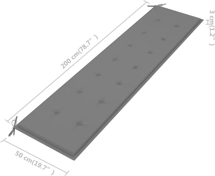 Actual product image VidaXL Veva (200 x 50 x 3 cm)