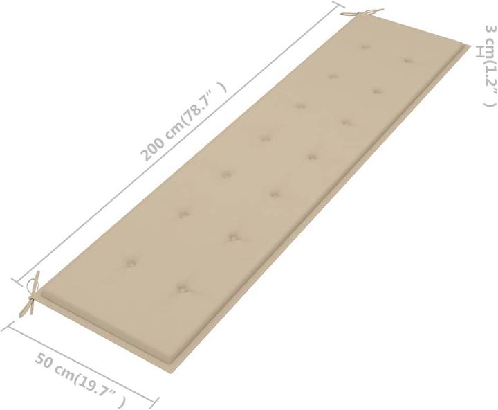 Actual product image VidaXL Veva (200 x 50 x 3 cm)
